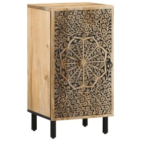 Solid mango wood auxiliary cabinet 40x33x75 cm by , Sideboards - Ref: Foro24-358236, Price: 116,99 €, Discount: %