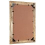 Bathroom mirror solid acacia wood and glass 50x70x2.5 cm by , Mirrors - Ref: Foro24-358243, Price: 78,44 €, Discount: %