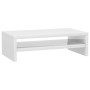 Soporte para pantalla contrachapada blanco brillante 42x24x13cm de vidaXL, Muebles TV - Ref: Foro24-800222, Precio: 19,54 €, ...