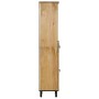 Badezimmerschrank aus massivem Mangoholz, 38 x 33 x 160 cm von , Badezimmerwaschtische - Ref: Foro24-358234, Preis: 170,16 €,...