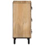 Solid mango wood auxiliary cabinet 60x33x75 cm by , Sideboards - Ref: Foro24-358215, Price: 170,74 €, Discount: %