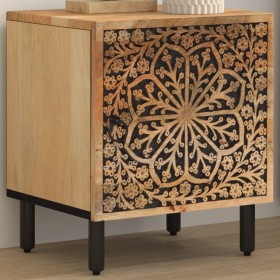 Solid mango wood bedside table 40x33x46 cm by , Nightstands - Ref: Foro24-358208, Price: 77,63 €, Discount: %