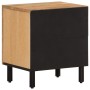 Mesita de noche de madera maciza de mango 40x33x46 cm de , Mesitas de noche - Ref: Foro24-358208, Precio: 77,63 €, Descuento: %