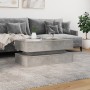 Coffee table with LED lights concrete gray 90x50x40 cm by , Coffee table - Ref: Foro24-839864, Price: 109,93 €, Discount: %