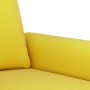 Yellow velvet 2-piece sofa set with cushions by , Sofas - Ref: Foro24-3202216, Price: 501,69 €, Discount: %