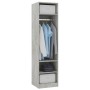 Concrete gray plywood cabinet 50x50x200 cm by vidaXL, Wardrobes - Ref: Foro24-800238, Price: 108,99 €, Discount: %