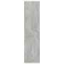 Armario de madera contrachapada gris hormigón 50x50x200 cm de vidaXL, Armarios roperos - Ref: Foro24-800238, Precio: 106,79 €...