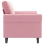 Sofá de 2 plazas terciopelo rosa 140 cm de , Sofás - Ref: Foro24-359532, Precio: 253,37 €, Descuento: %