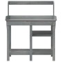 Potting Bench with Shelves Solid Gray Fir Wood by , Pot stands - Ref: Foro24-368433, Price: 114,99 €, Discount: %