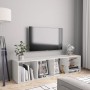 Estantería/mueble de TV blanco brillo 143x30x36 cm de vidaXL, Estantes y estanterías - Ref: Foro24-800267, Precio: 65,15 €, D...