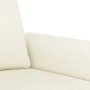 Cream velvet 3-piece sofa set with cushions by , Sofas - Ref: Foro24-3202198, Price: 706,99 €, Discount: %