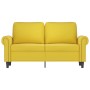 Sofá de 2 plazas terciopelo amarillo 120 cm de , Sofás - Ref: Foro24-359525, Precio: 249,13 €, Descuento: %