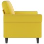 Sofá de 2 plazas terciopelo amarillo 120 cm de , Sofás - Ref: Foro24-359525, Precio: 249,13 €, Descuento: %