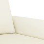 Sofá de 2 plazas terciopelo color crema 120 cm de , Sofás - Ref: Foro24-359527, Precio: 241,37 €, Descuento: %