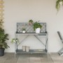 Solid gray fir wood planter stand with lattice. by , Pot stands - Ref: Foro24-368430, Price: 85,51 €, Discount: %