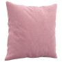 Pink velvet 2-piece sofa set with cushions by , Sofas - Ref: Foro24-3202233, Price: 504,78 €, Discount: %