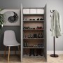 Gray plywood shoe cabinet 80x35.5x180 cm by vidaXL, Shoe racks and shoe organizers - Ref: Foro24-800292, Price: 133,89 €, Dis...