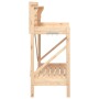 Banco para macetas con enrejado de madera maciza de abeto de , Soportes para macetas - Ref: Foro24-368428, Precio: 58,60 €, D...