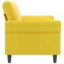 Sofá de 2 plazas terciopelo amarillo 140 cm de , Sofás - Ref: Foro24-359535, Precio: 272,38 €, Descuento: %