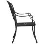 Bistro table and chairs 5 pieces black cast aluminum by , Garden sets - Ref: Foro24-3070602, Price: 950,49 €, Discount: %