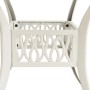 White cast aluminum garden table 90x90x74 cm by , Garden tables - Ref: Foro24-315587, Price: 218,22 €, Discount: %