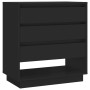 Black plywood sideboard 70x41x75 cm by , Sideboards - Ref: Foro24-809549, Price: 71,10 €, Discount: %