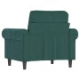 Dark green velvet armchair 60 cm by , Sofas - Ref: Foro24-359511, Price: 168,71 €, Discount: %