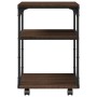 Soporte de impresora 3 niveles marrón roble 43x48x64 cm de , Soportes para impresoras - Ref: Foro24-842280, Precio: 46,86 €, ...