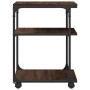 Soporte de impresora 3 niveles marrón roble 43x48x64 cm de , Soportes para impresoras - Ref: Foro24-842280, Precio: 46,86 €, ...