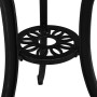 Garden table, black cast aluminum, 62x62x65 cm. by , Garden tables - Ref: Foro24-315580, Price: 84,95 €, Discount: %