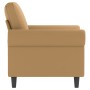 Sillón de terciopelo marrón 60 cm de , Sofás - Ref: Foro24-359516, Precio: 166,69 €, Descuento: %