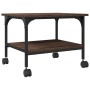 Soporte de impresora 2 niveles marrón roble 50x40x38 cm de , Soportes para impresoras - Ref: Foro24-842285, Precio: 41,77 €, ...