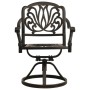 Bistro table and chairs 3 pieces cast aluminum bronze color by , Garden sets - Ref: Foro24-3070568, Price: 479,99 €, Discount: %