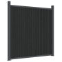 WPC gray fence panel 180x186 cm by , fence panels - Ref: Foro24-4003979, Price: 271,99 €, Discount: %