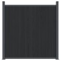 WPC gray fence panel 180x186 cm by , fence panels - Ref: Foro24-4003979, Price: 271,99 €, Discount: %