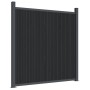 WPC gray fence panel 180x186 cm by , fence panels - Ref: Foro24-4003979, Price: 271,99 €, Discount: %