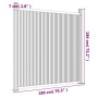 WPC gray fence panel 180x186 cm by , fence panels - Ref: Foro24-4003979, Price: 271,99 €, Discount: %