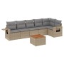 Set Gartensofas mit beigen Kissen Mix 7 Stück PE Rattan von , Gartensets - Ref: Foro24-3256906, Preis: 517,05 €, Rabatt: %