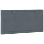 Dark gray velvet padded bed headboard 100 cm by , Headboards and footboards - Ref: Foro24-374656, Price: 39,55 €, Discount: %