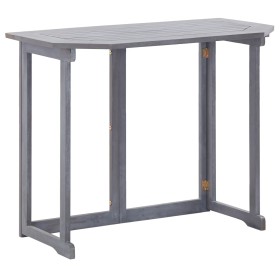 Folding balcony table solid acacia wood 90x50x74 cm by vidaXL, Garden tables - Ref: Foro24-46326, Price: 105,43 €, Discount: %