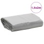 Lona gris 1,5x2 m 650 g/m² de , Lonas impermeables - Ref: Foro24-156043, Precio: 33,32 €, Descuento: %