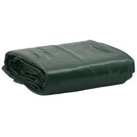 Green tarpaulin 5x6 m 650 g/m² by , Waterproof tarpaulins - Ref: Foro24-156055, Price: 178,56 €, Discount: %