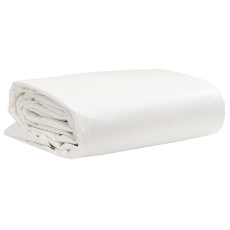 Lona blanca 4x4 m 650 g/m² de , Lonas impermeables - Ref: Foro24-156184, Precio: 91,92 €, Descuento: %