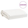 Lona blanca 2,5x4,5 m 650 g/m² de , Lonas impermeables - Ref: Foro24-156069, Precio: 78,34 €, Descuento: %