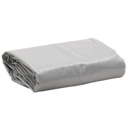 Gray tarpaulin Ø 4 m 650 g/m² by , Waterproof tarpaulins - Ref: Foro24-156209, Price: 63,56 €, Discount: %