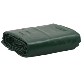 Green tarpaulin Ø 2.6 m 650 g/m² by , Waterproof tarpaulins - Ref: Foro24-156214, Price: 34,51 €, Discount: %