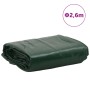 Green tarpaulin Ø 2.6 m 650 g/m² by , Waterproof tarpaulins - Ref: Foro24-156214, Price: 34,51 €, Discount: %