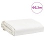 Lona blanco Ø 2,2 m 650 g/m² de , Lonas impermeables - Ref: Foro24-156228, Precio: 24,78 €, Descuento: %