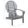 Adirondack chair solid gray acacia wood by vidaXL, Garden chairs - Ref: Foro24-46322, Price: 100,61 €, Discount: %