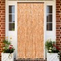 Ocher and white chenille anti-fly curtain 100x230 cm by , Mosquito nets for windows - Ref: Foro24-377402, Price: 51,99 €, Dis...